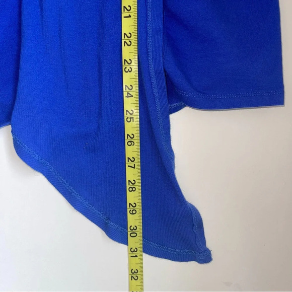 Fabletics Astoria Shrug Cobalt Blue Open Front Cardigan Xsmall Women’s - Picture 8 of 10